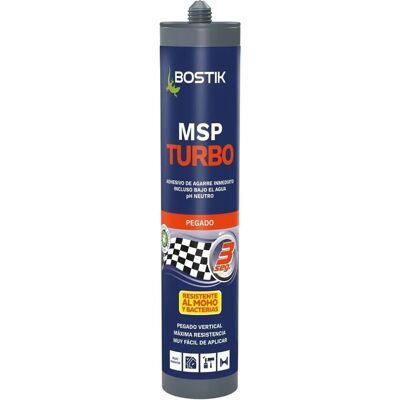 Bostik - Adhesivo MSP Turbo Blanco - Resistente y de Secado Rápido Bostik - Adhesivo MSP Turbo Blanco - Resistente y de Secado Rápido