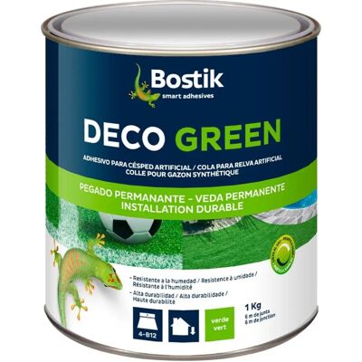 Adhesivo Monocomponente Deco Green de BOSTIK - Césped Artificial - 1kg Adhesivo Monocomponente Deco Green de BOSTIK - Césped Artificial - 1kg