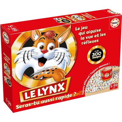 Educa Le Lynx Bordspel - Ontwikkeling van visuele vaardigheden - Voor kinderen +5 Educa Le Lynx Bordspel - Ontwikkeling van visuele vaardigheden - Voor kinderen +5