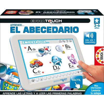Jeu Éducatif Educa Borras Touch Junior - Apprendre l'Alphabet Jeu Éducatif Educa Borras Touch Junior - Apprendre l'Alphabet