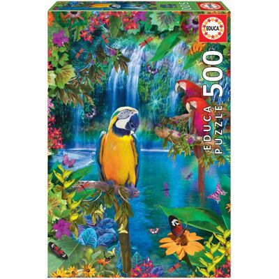 Educa 15512 Puzzle - Tropischer Vogel - 500 Teile - Bildungsspiel Educa 15512 Puzzle - Tropischer Vogel - 500 Teile - Bildungsspiel