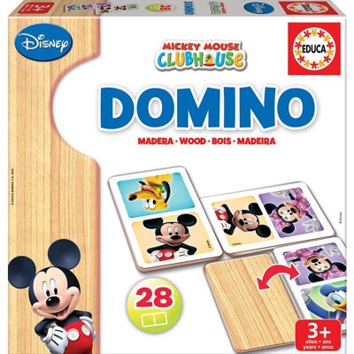 Educa Modell 16037 Többszínű Fa Dominó - Dominó Educa Modell 16037 Többszínű Fa Dominó - Dominó
