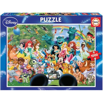 Educa 16297 Puzzle 1000 Stück - Die Wunderbare Welt Von Disney Educa 16297 Puzzle 1000 Stück - Die Wunderbare Welt Von Disney