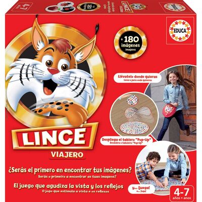 Jogo de Mesa EDUCA Lince de Viagem - Família Jogo de Mesa EDUCA Lince de Viagem - Família