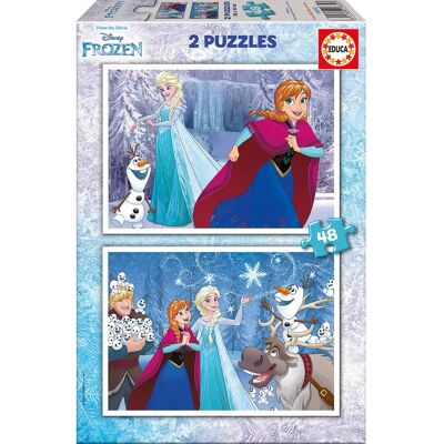 Educa Frozen Pusselset - 96 Delar Educa Frozen Pusselset - 96 Delar