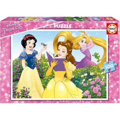 Educa Borras Disney Prinsessen Puzzel - 100 Stukjes Educa Borras Disney Prinsessen Puzzel - 100 Stukjes