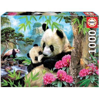 Educa Morning Panda 1000 deler - Dyr Educa Morning Panda 1000 deler - Dyr