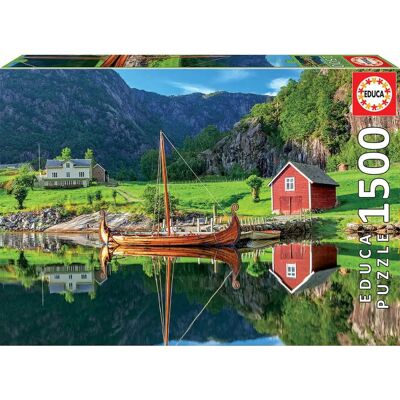 Educa Viking Schiff 1500 Puzzle - Anspruchsvoll ab 12 Educa Viking Schiff 1500 Puzzle - Anspruchsvoll ab 12
