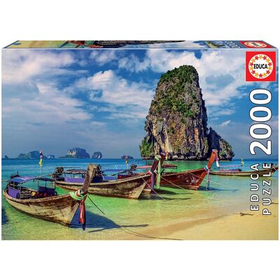 Puzzle Educa 2000 pièces Krabi Thaïlande - Éducatif & Culturel - Publicité Puzzle Educa 2000 pièces Krabi Thaïlande - Éducatif & Culturel - Publicité