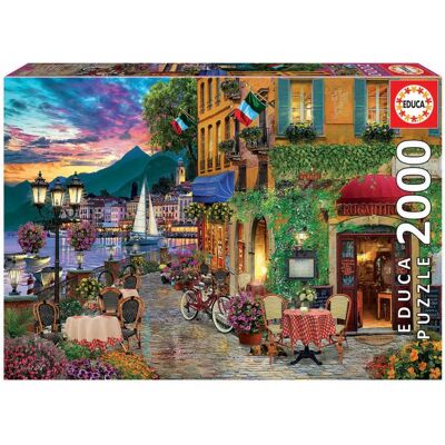Puzzle Educa 2000 - Fascino Italien - Multicolore Puzzle Educa 2000 - Fascino Italien - Multicolore
