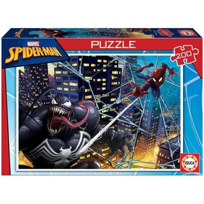 Puzzle Spider-Man Educa 200 elementów - Zabawka dla dzieci Puzzle Spider-Man Educa 200 elementów - Zabawka dla dzieci