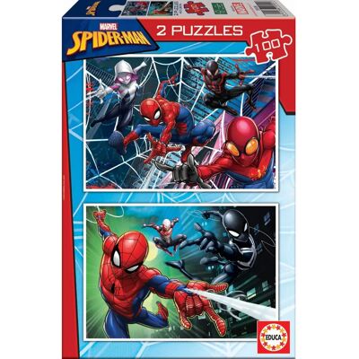 Sada puzzle Educa Spiderman - 200 kusů Sada puzzle Educa Spiderman - 200 kusů