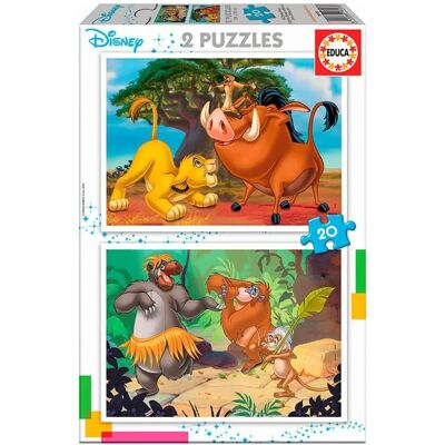 Educa 18103 Recyclingkarton Puzzle - Tiere & Dschungel - 40 Stück Educa 18103 Recyclingkarton Puzzle - Tiere & Dschungel - 40 Stück
