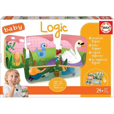 Educa Baby Logic - Jeu Éducatif pour Enfants - Publicité Educa Baby Logic - Jeu Éducatif pour Enfants - Publicité