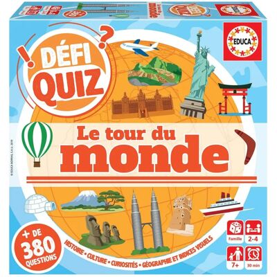 Educa Wereld Trivia Bordspel - Meer dan 360 Vragen Educa Wereld Trivia Bordspel - Meer dan 360 Vragen