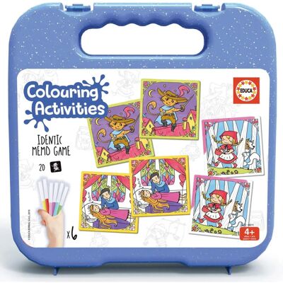 Jeu de mémoire Educa Contes - Jeu de société - Publicité Jeu de mémoire Educa Contes - Jeu de société - Publicité