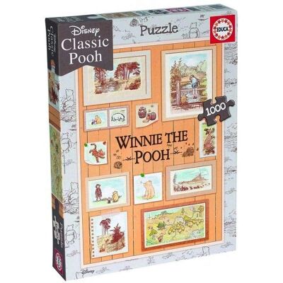 Educa Borras Winnie the Pooh Photoframes 1000 Piece Jigsaw Puzzle - Jigsaw Puzzle Educa Borras Winnie the Pooh Photoframes 1000 Piece Jigsaw Puzzle - Jigsaw Puzzle