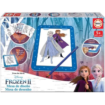 Mesa de desenho luminosa Frozen 2 - Criativa & Educativa Mesa de desenho luminosa Frozen 2 - Criativa & Educativa