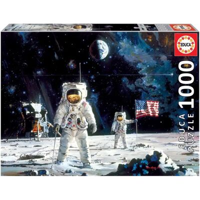 Educa Borras 1000 Teile First Men On The Moon Puzzle Educa Borras 1000 Teile First Men On The Moon Puzzle