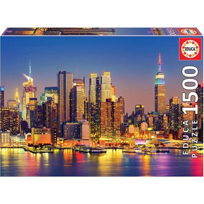 Educa Manhattan Night Puzzle - Puzzle Educa Manhattan Night Puzzle - Puzzle