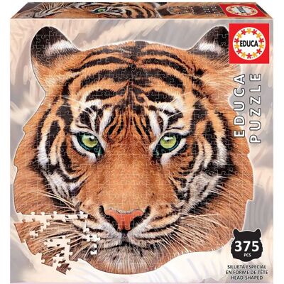 Educa Borras Tiger Puzzle - 375 Teile - Bildungs Spaß Educa Borras Tiger Puzzle - 375 Teile - Bildungs Spaß