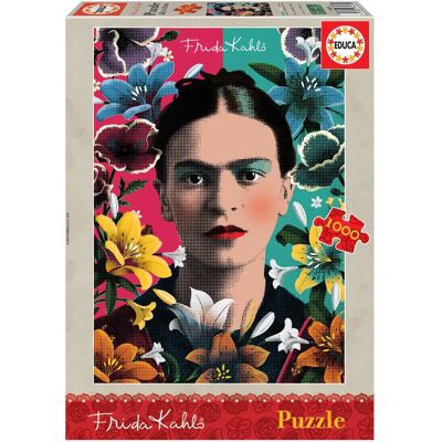 Educa Frida Kahlo 1000-delars pussel - Puzzle Educa Frida Kahlo 1000-delars pussel - Puzzle