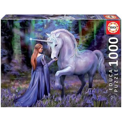 Educa Borras Bluebell Woods Puzzle - 1000 Stück - Puzzle Educa Borras Bluebell Woods Puzzle - 1000 Stück - Puzzle