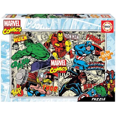 Educa Borras Marvel Comics Puzzel - 1000 Stukken Educa Borras Marvel Comics Puzzel - 1000 Stukken