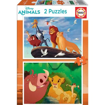 Puzzle Le Roi Lion Educa - 48 pièces - Sécurisé pour enfants - Publicité Puzzle Le Roi Lion Educa - 48 pièces - Sécurisé pour enfants - Publicité