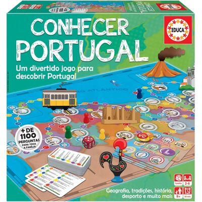 Jogo Educativo EDUCA Portugal - Jogo de Mesa Jogo Educativo EDUCA Portugal - Jogo de Mesa