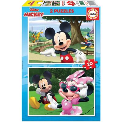 Puzzle Educa Borras Mickey & Friends - 40 pièces - Puzzle - Publicité Puzzle Educa Borras Mickey & Friends - 40 pièces - Puzzle - Publicité