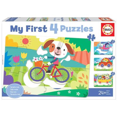 Educa 80-18898 Multi 4 Puzzles - Kinder 2-3 Jahre Educa 80-18898 Multi 4 Puzzles - Kinder 2-3 Jahre