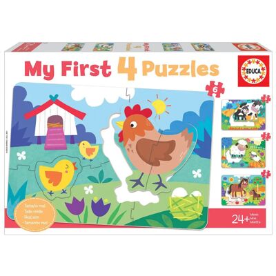 Educa 18899 Puzzle - Farm 6 db Gyerek puzzle Educa 18899 Puzzle - Farm 6 db Gyerek puzzle