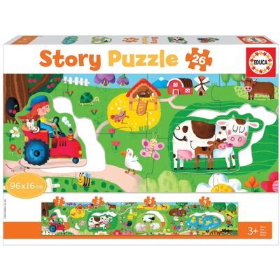 Educa 18900 Puzzel - Boerderij - 26 stuks Educa 18900 Puzzel - Boerderij - 26 stuks