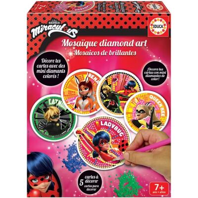 Educa Miraculous Ladybug - Mosaikset - Utbildande Aktivitet Educa Miraculous Ladybug - Mosaikset - Utbildande Aktivitet