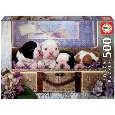 Educa Borras Puzzle Welpe 500 - Puzzle Educa Borras Puzzle Welpe 500 - Puzzle