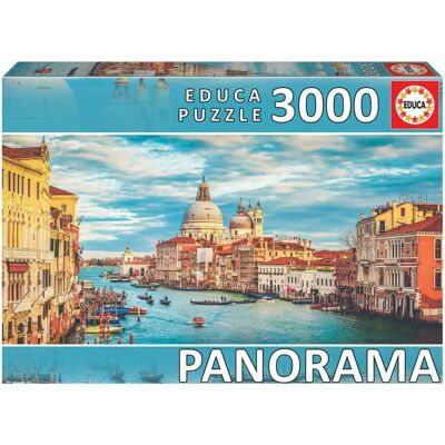 Educa Gran Canal De Venecia Panorama - Puzzle - Publicité Educa Gran Canal De Venecia Panorama - Puzzle - Publicité