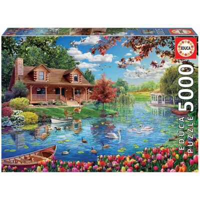 Educa Borras 5000 Pièces Puzzle Multicolore - Puzzle - Publicité Educa Borras 5000 Pièces Puzzle Multicolore - Puzzle - Publicité