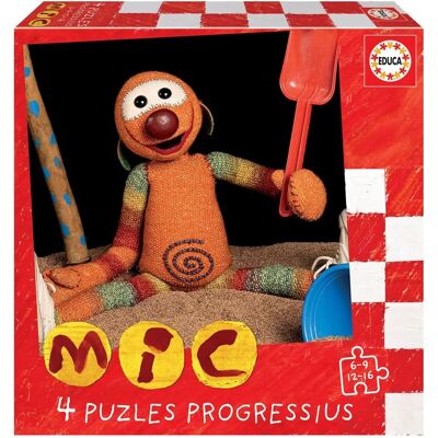 Puzzle Educa Borrás Progressius Mic 6-9-12-16 Puzzle Educa Borrás Progressius Mic 6-9-12-16