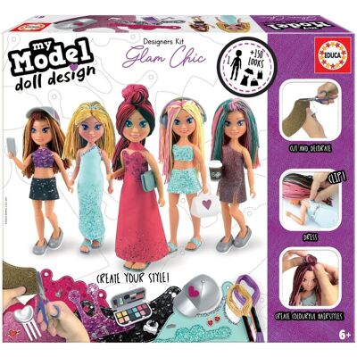 Educa My Model Doll Glam Chic - Kinderspielzeug Puzzle Educa My Model Doll Glam Chic - Kinderspielzeug Puzzle
