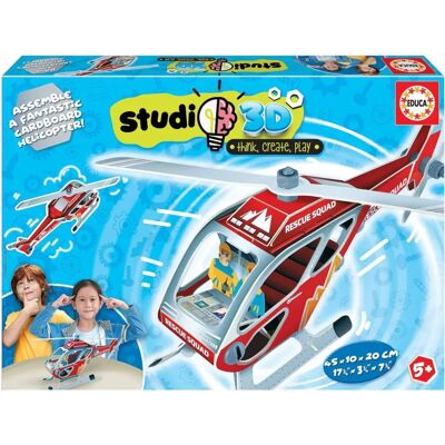 Educa Helikopter 3D Puzzel - Speelgoed Educa Helikopter 3D Puzzel - Speelgoed
