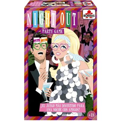 Educa Borras Night Out Party Game - Leuk Gezelschapsspel voor Volwassenen & Kinderen Educa Borras Night Out Party Game - Leuk Gezelschapsspel voor Volwassenen & Kinderen