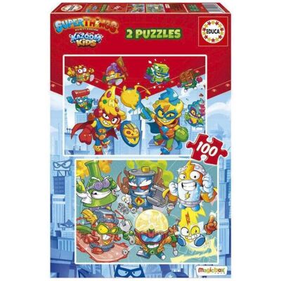 Educa Superthings 2 Puzzleset - Mehrfarbig 6+ Jahre Educa Superthings 2 Puzzleset - Mehrfarbig 6+ Jahre