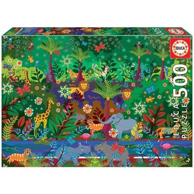 Educa Dschungel Puzzle 500 Stück - Puzzle Educa Dschungel Puzzle 500 Stück - Puzzle