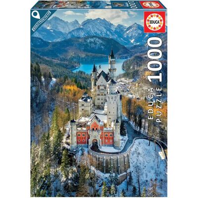 Puzzle Educa Zamek Neuschwanstein - 1000 elementów - Baśniowa warownia Puzzle Educa Zamek Neuschwanstein - 1000 elementów - Baśniowa warownia