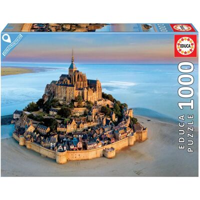 Puzzle Educa Mont Saint Michel 1000 elementów - Puzzle Puzzle Educa Mont Saint Michel 1000 elementów - Puzzle