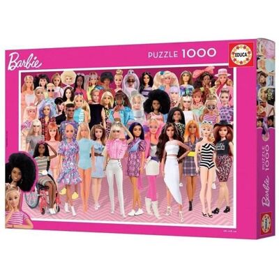 Barbie Puzzle 1000 Biter - Utdanningsleke Barbie Puzzle 1000 Biter - Utdanningsleke