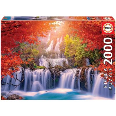 Puzzle Cascade en Thaïlande Educa 2000 pièces - Autre - Publicité Puzzle Cascade en Thaïlande Educa 2000 pièces - Autre - Publicité