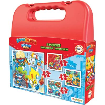 Educa Superthings Puzzle - 73 Stück - Lehrreich & Spaßig Educa Superthings Puzzle - 73 Stück - Lehrreich & Spaßig
