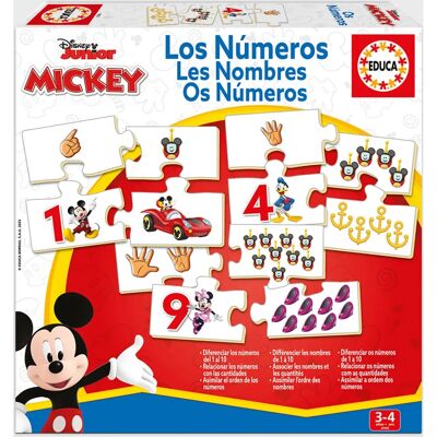 Puzzle Čísla Mickey & Friends - Vzdělávací hra pro děti 3+ Puzzle Čísla Mickey & Friends - Vzdělávací hra pro děti 3+